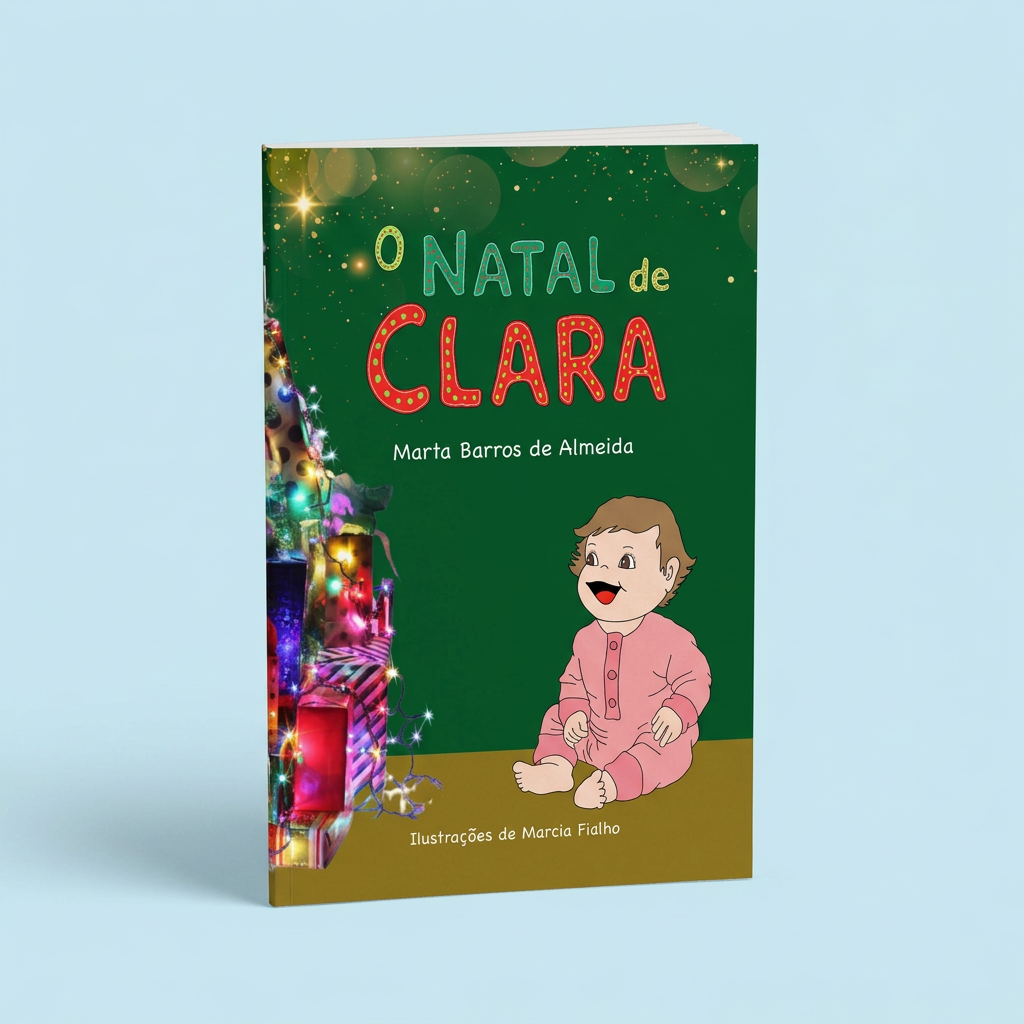 O Natal de Clara, livro brochura de Marta Barros de Almeida, ilustrado por Marcia Fialho